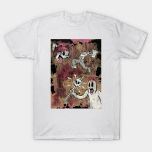 Cartoon Cat T-Shirt